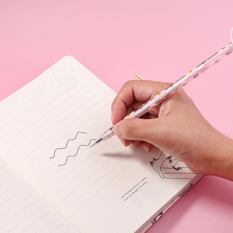🍉Bút Mực Gel Đầu Thỏ Kim Tuyến Siêu Dễ Thương DUASHOP.