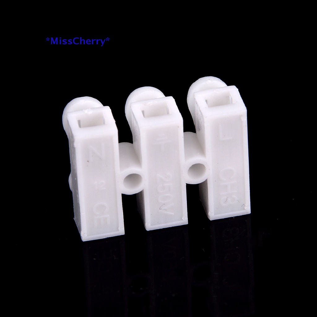 Set 10 Kẹp Nối Dây Đèn LED 3 Chiều 10A Tiện Dụng Mới