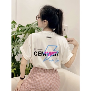 Áo thun CEMMERY " THUNDER TEE " #White