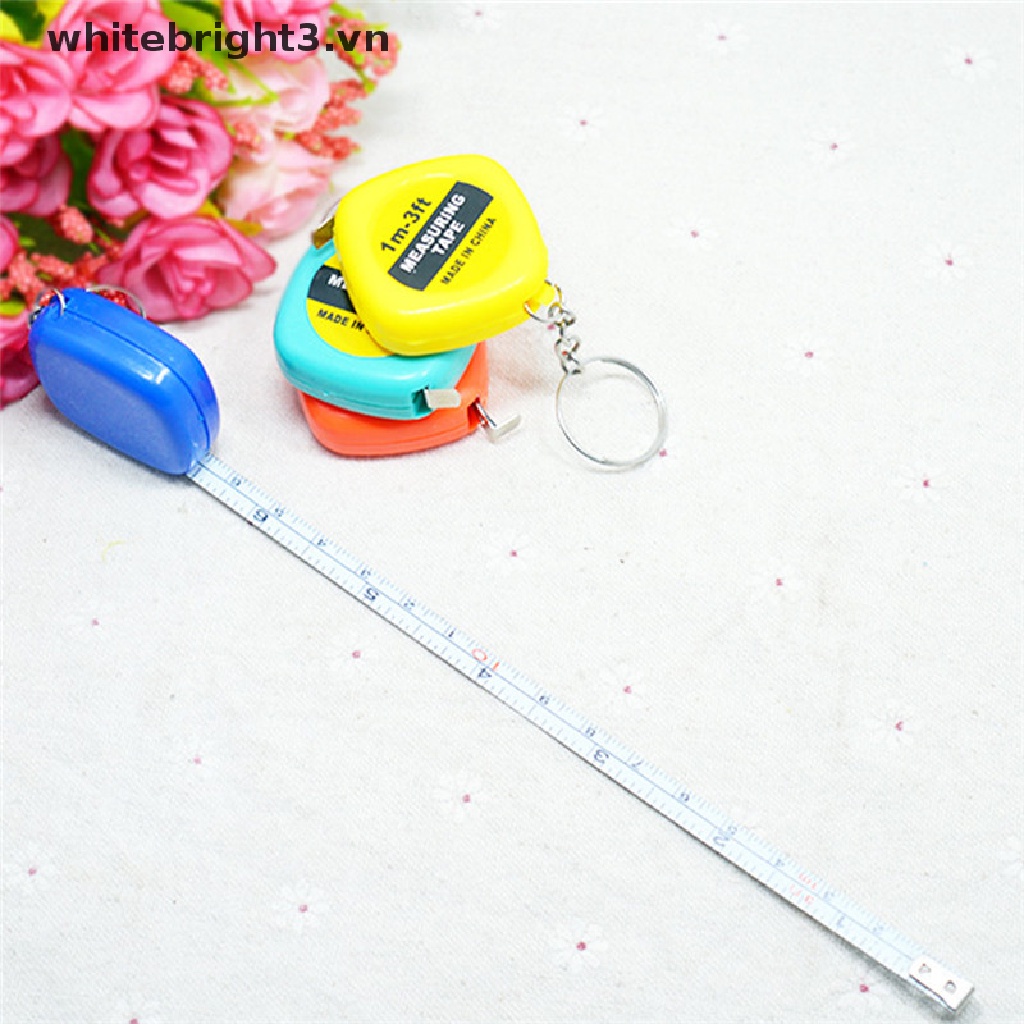 2 Thước Dây Mini Có Móc Khóa Có Thể Thu Gọn Tiện Lợi