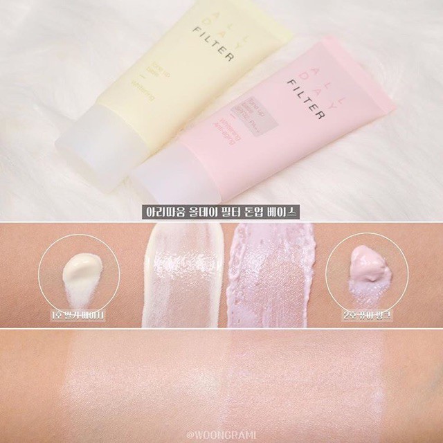 {THANH LÝ} Kem Lót Hiệu Chỉnh Sắc Tố Aritaum All Day Filter Tone Up Base 30ml