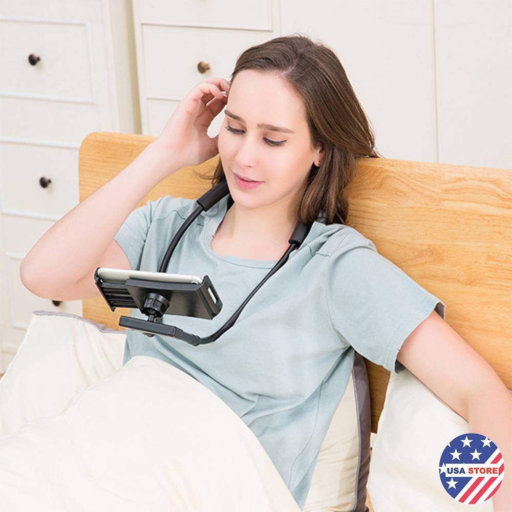 Giá Đỡ Kẹp Điện Thoại Đeo Cổ Đa Năng (Kiểu Dáng Kẹp 2 Kiểu Giao Ngẫu Nhiên) | BigBuy360 - bigbuy360.vn