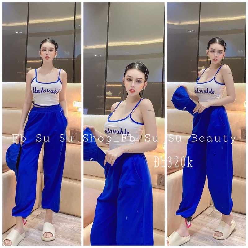 Set thể thao năng động hai dây