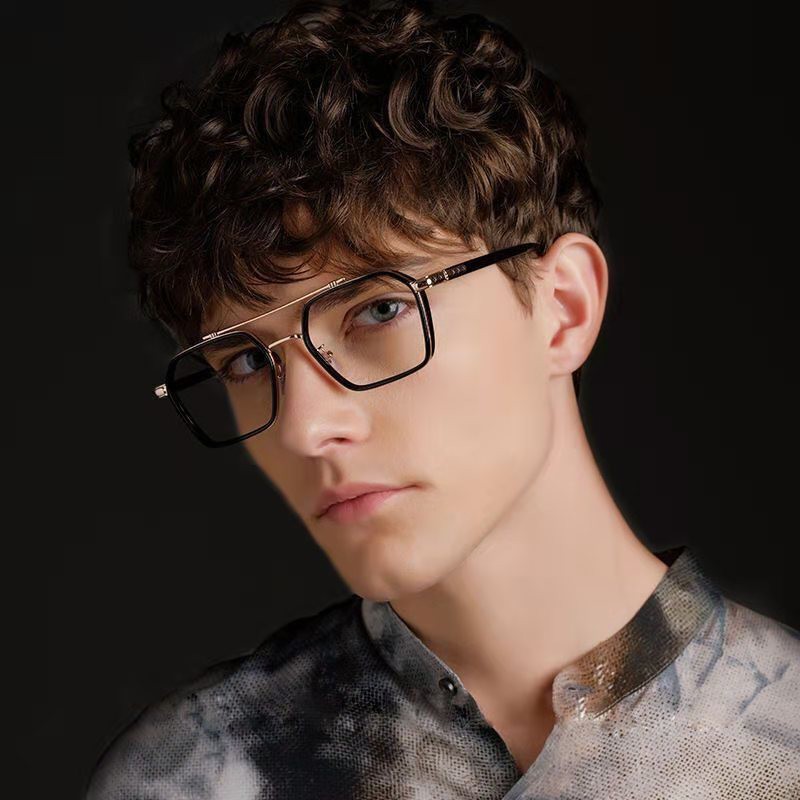 Kính Chrome hearts , kính mát nam nữ gọng vuông to thời trang 2023