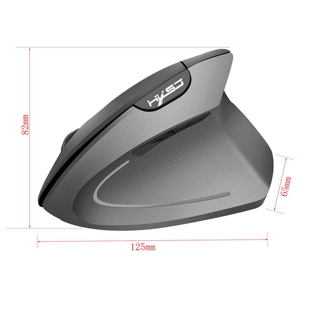 Chuột quang không dây 2.4Ghz 6 nút 2400DPI
