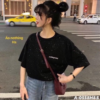 Áo kim tuyến nothing tay ngắn -HS