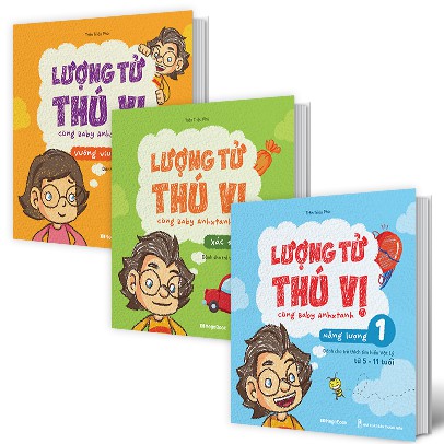 Sách Combo 3 cuốn Lượng tử thú vị cùng baby Anhxtanh