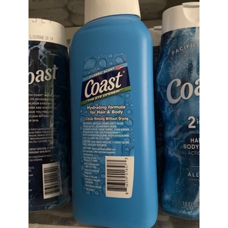 Sữa tắm gội Coast 2 in 1 532ml
