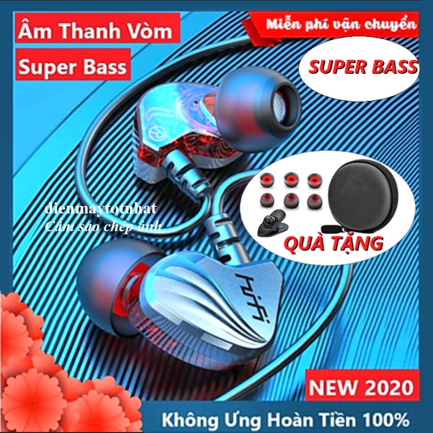 Tai nghe BASS khủng Driver Dynamic 14mm chiến hêt mọi loại game