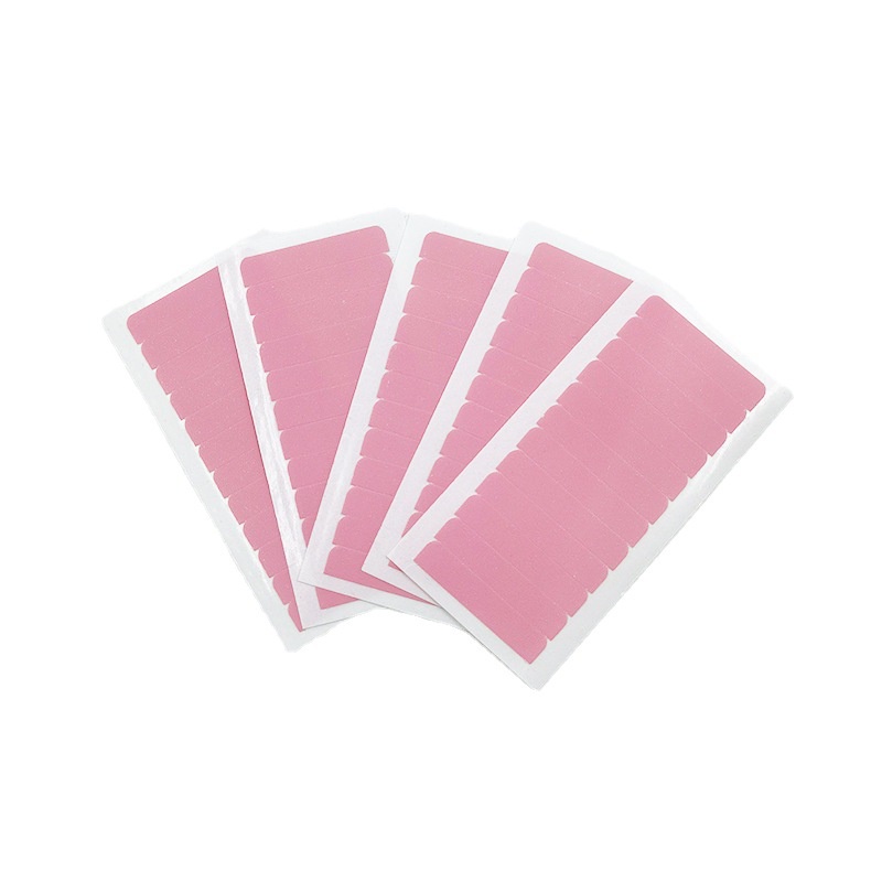 Set 5 Tờ Băng Keo Hai Mặt Dùng Nối Tóc Giả Chống Nước Chống Mồ Hôi Không Dính Keo Hai Mặt