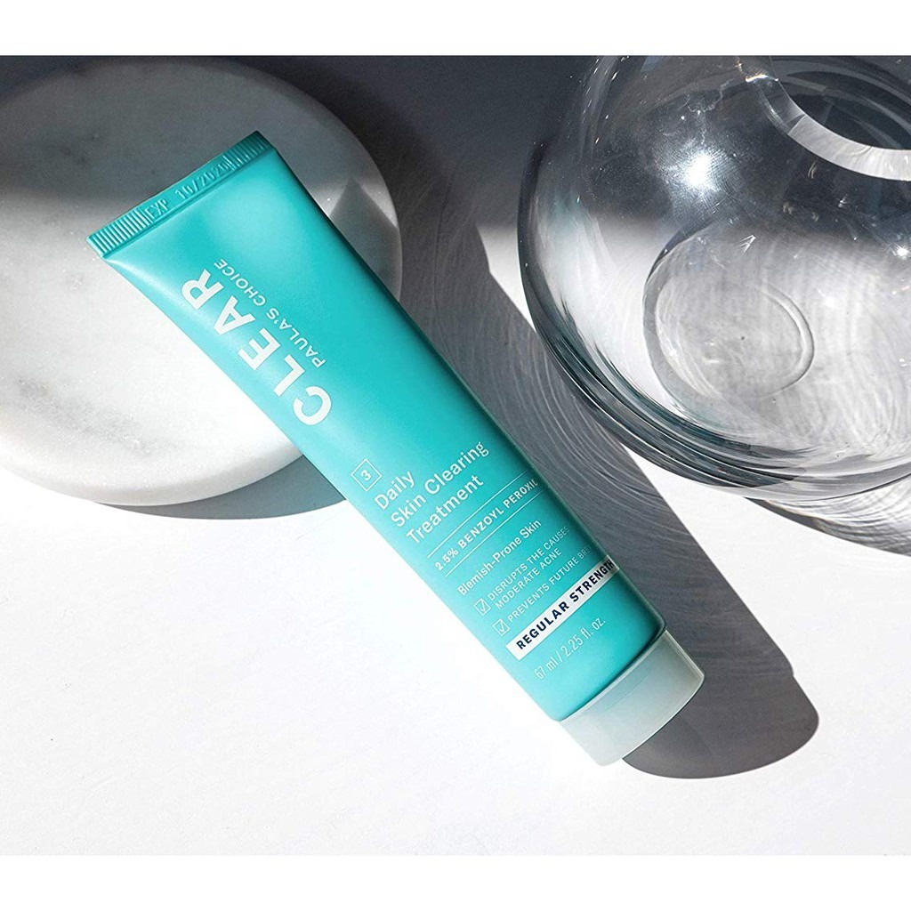 Kem chấm mụn Paula's Choice Clear Regular Strength Daily Skin Clearing Treatment 2,5% Benzoyl Peroxide 15ml