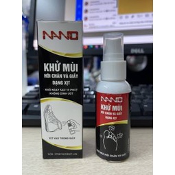 Chai xịt khử mùi giày Nano