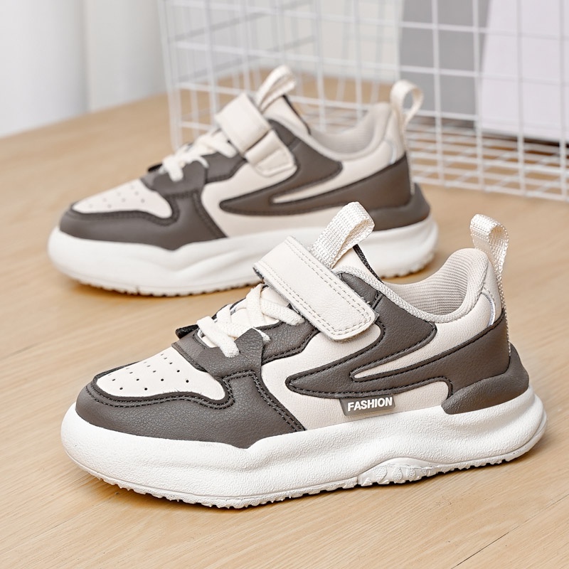 Giày Sneaker Phối Lưới Thoáng Khí Thời Trang Dành Cho Bé Trai Và Bé Gái