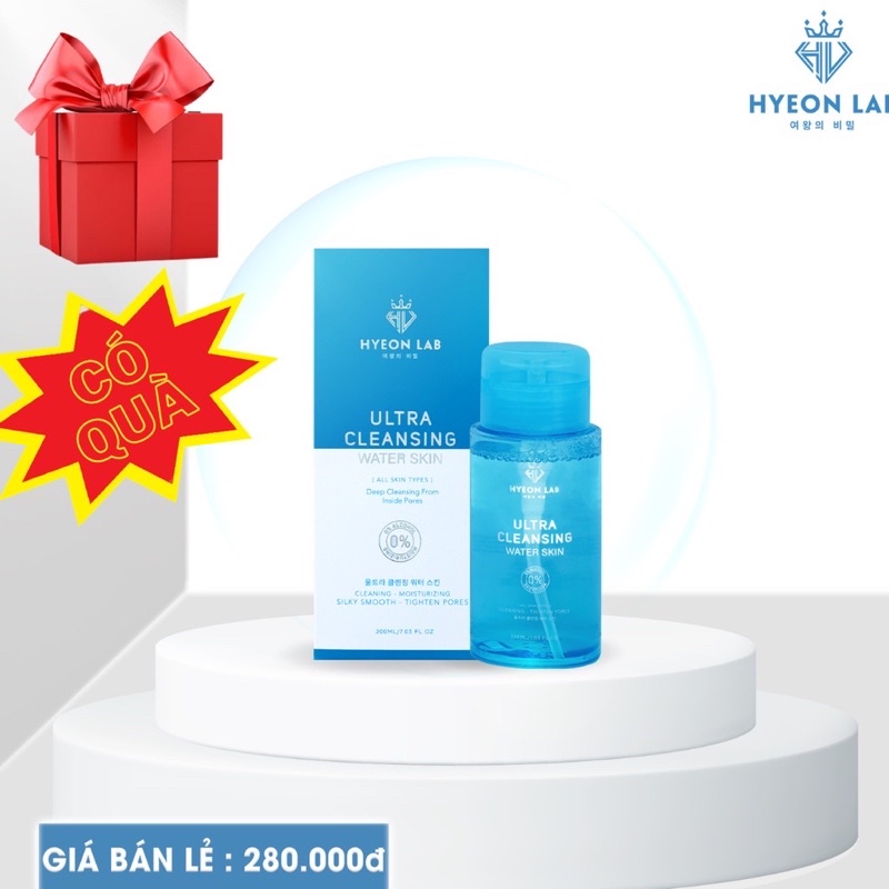 Nước Tẩy Trang Hyeon Lab ( KM giảm 10%)