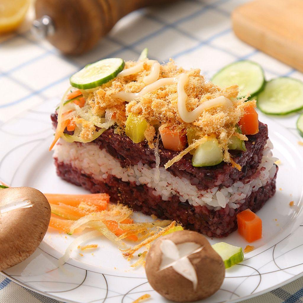 [COD] Khuôn Làm Sushi Hình Chữ Nhật Chất Liệu ABS Chống Dính An Toàn