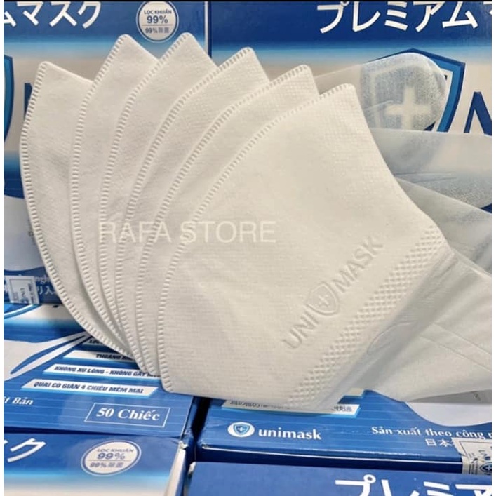 KHẨU TRANG 3D UNI MASK(HỘP 50 CÁI)