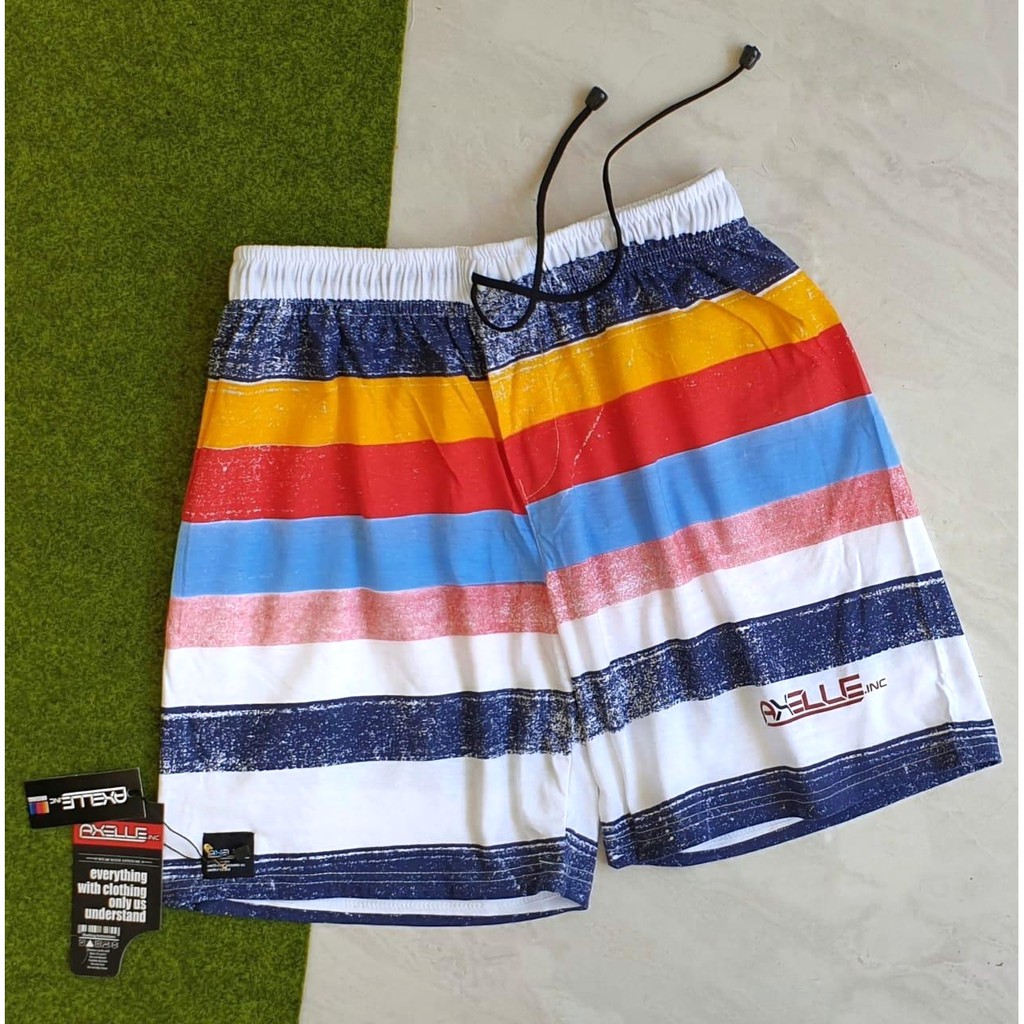 Quần Lót Boxer Vải Cotton Phối Dây Rút Thời Trang Đi Biển Cao Cấp Cho Nam