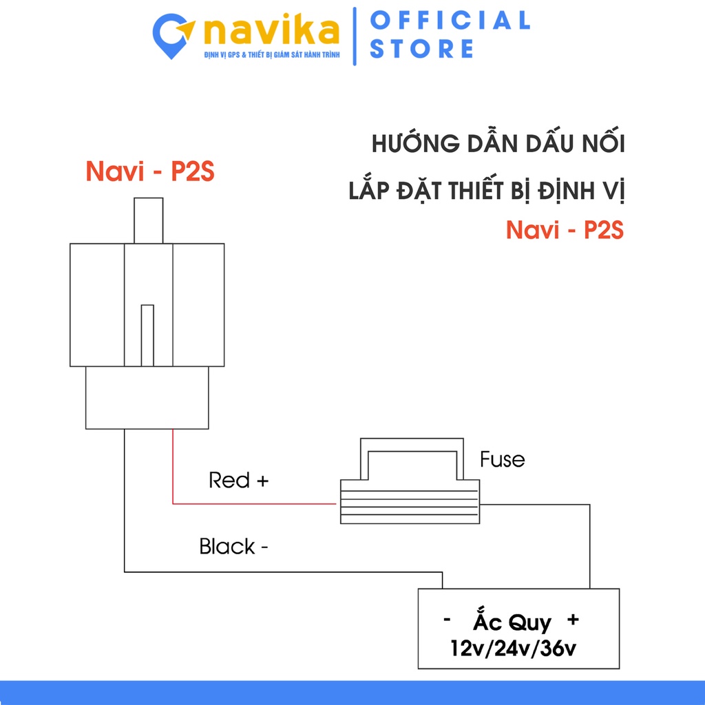 Định vị xe máy giá rẻ, định vị oto xe máy chính xác, theo dõi từ xa - Navi P2S