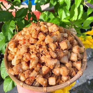 Tóp Mỡ Chiên Giòn Cháy Tỏi Ớt Hủ PET 300g