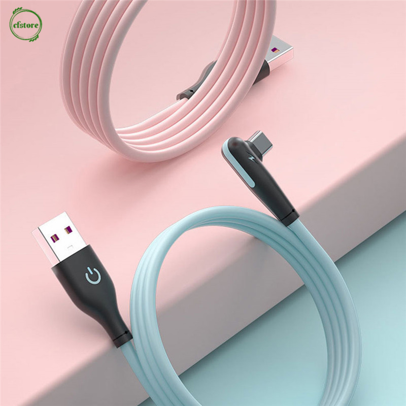 Dây Cáp Sạc Usb Loại C Bằng Silicone Tiện Lợi