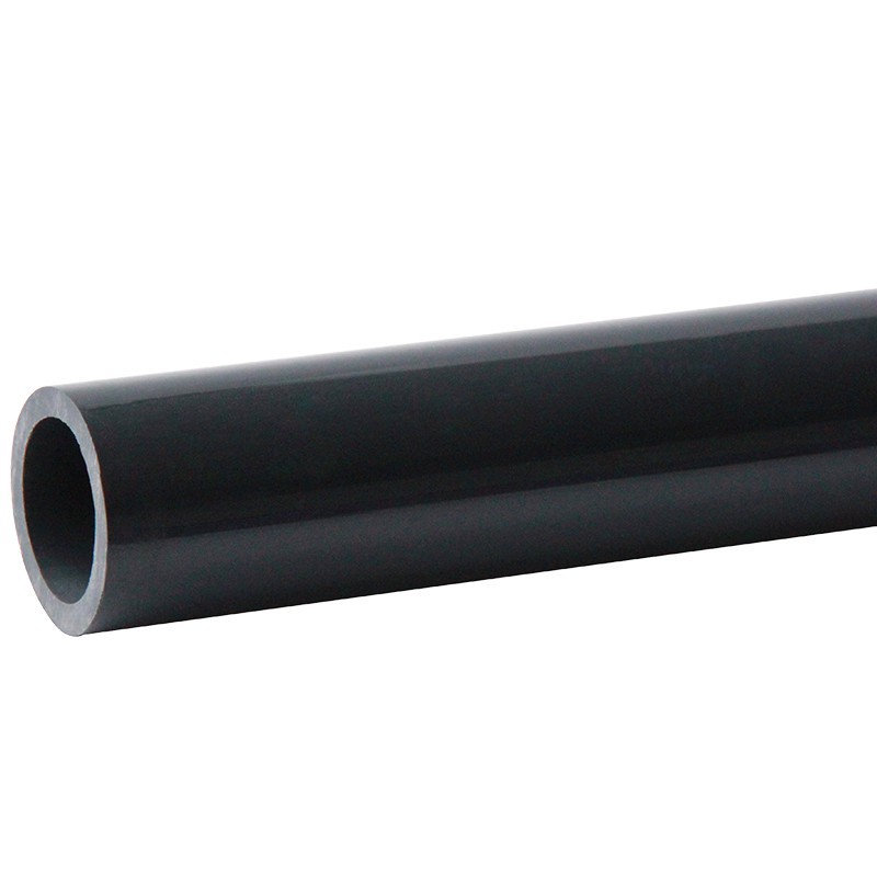 Ống nước PVC màu đen tưới vườn/gắn bể cá chất lượng cao chiều dài 50cm đường kính 20mm - 50mm 50cm
