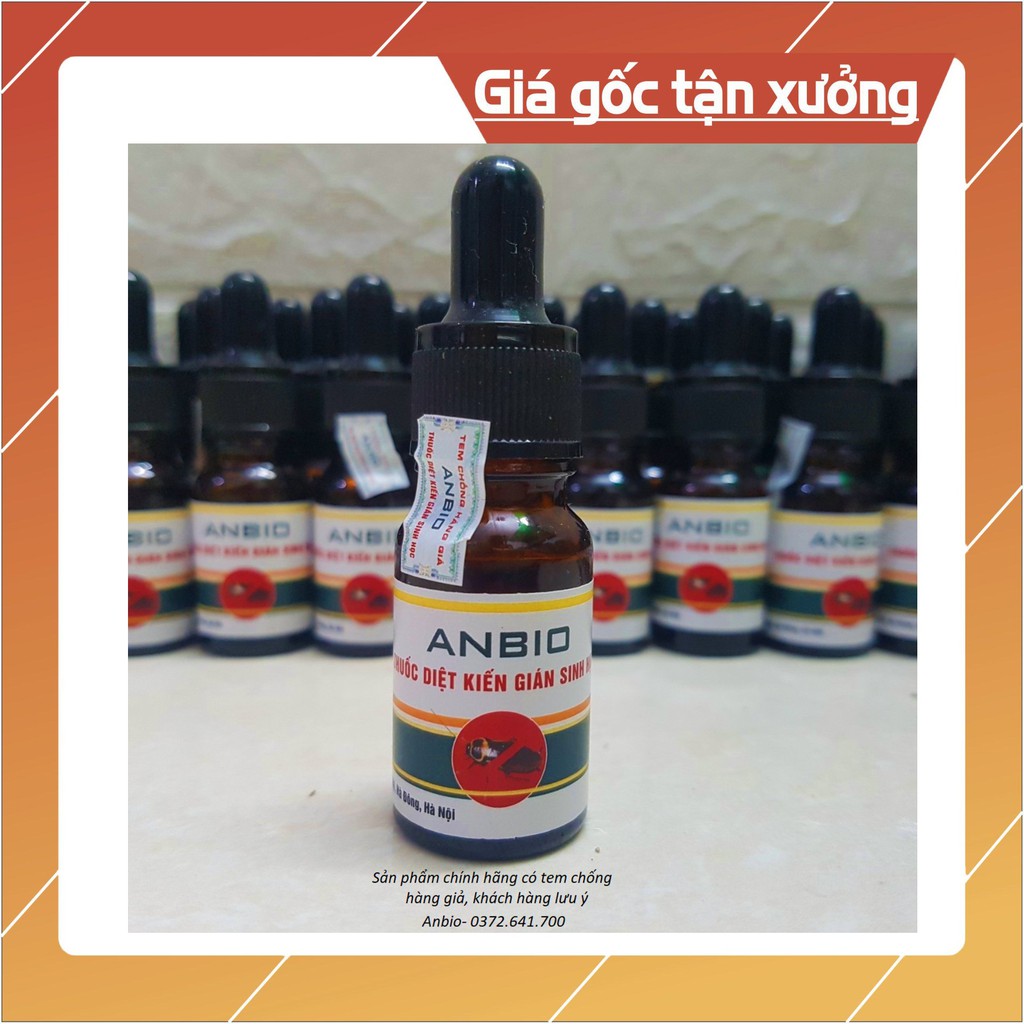 {Giá xưởng} Combo 6 lọ thuốc diệt kiến anbio, thuốc diệt kiến sinh học, thuốc diệt kiến tận gốc, thuốc diệt gián anbio