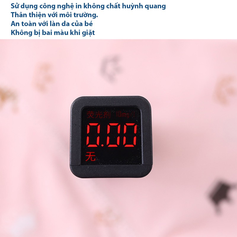 Body cotton dài tay Áo liền quần cho bé trai bé gái Hàng Quảng châu xuất Nhật SLT03