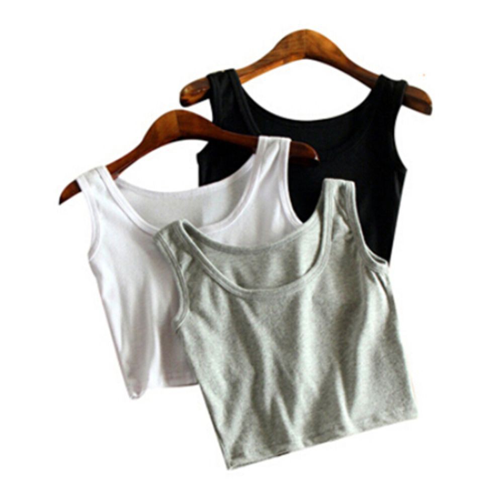 Áo không tay màu trơn kiểu dáng thời trang | BigBuy360 - bigbuy360.vn