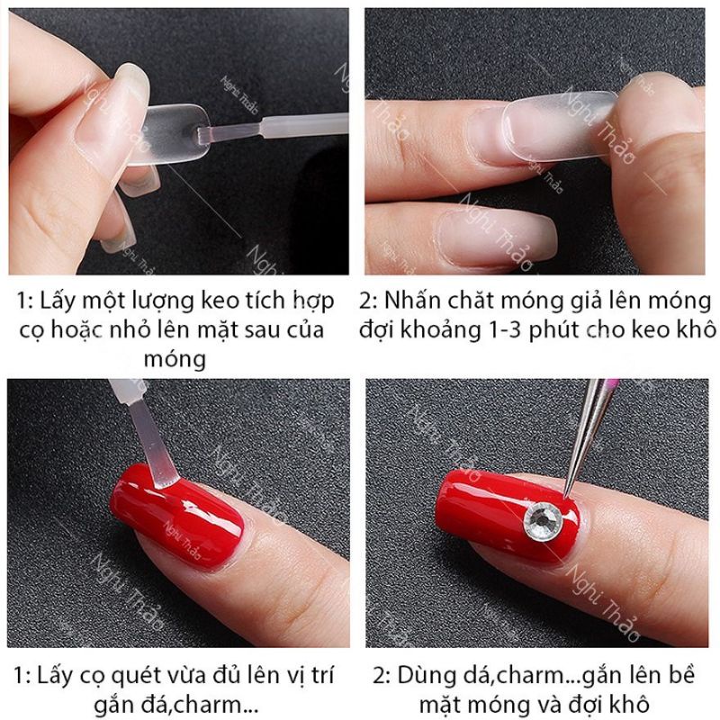 Keo dán móng giả Mxbon 7g