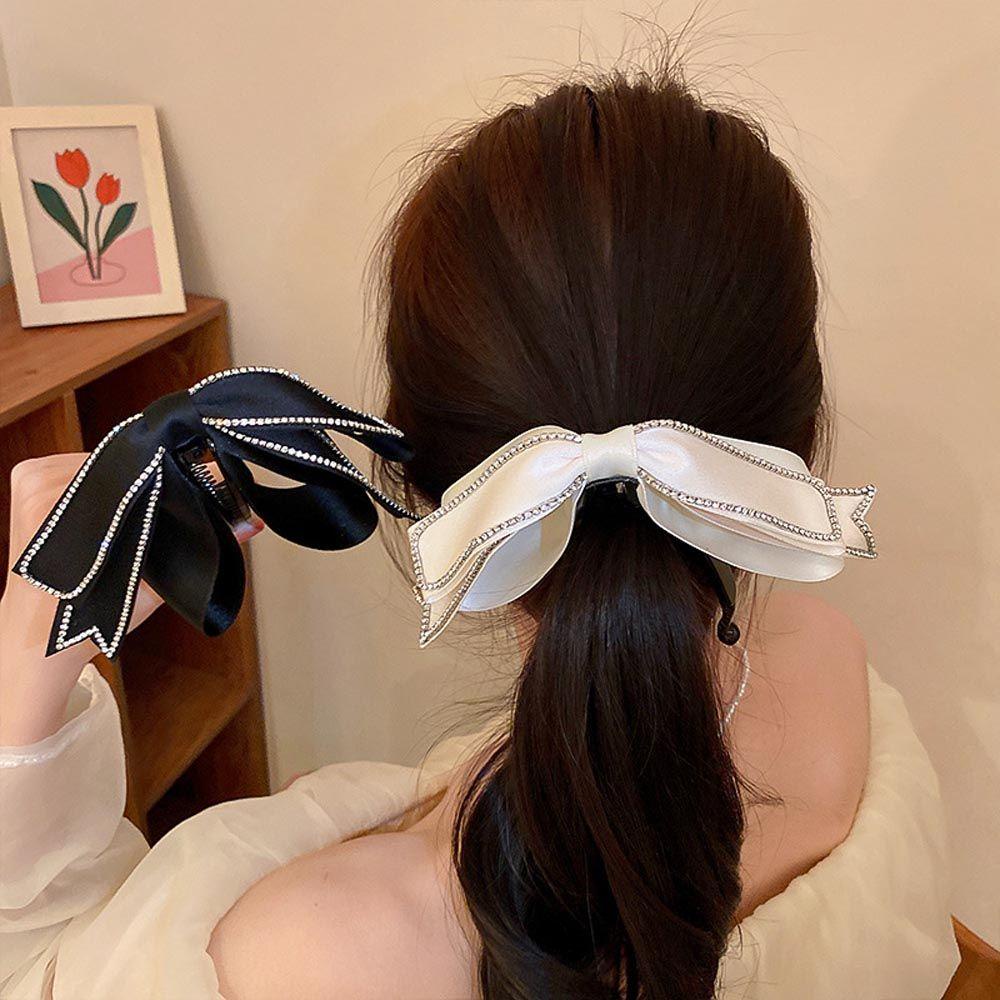 JARRED Kẹp Tóc Đuôi Ngựa Hình Quả Chuối Thanh Lịch Cho Nữ Giá Đỡ