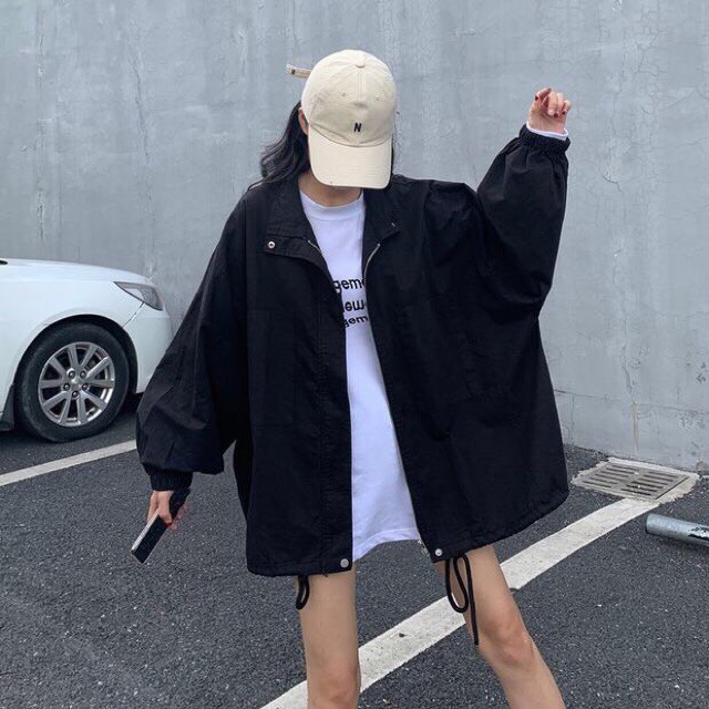 Áo khoác kaki tay bồng form rộng style Ulzzang siêu xinh ( ảnh thật/ sẵn) | BigBuy360 - bigbuy360.vn