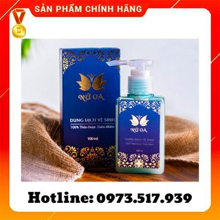 Dung Dịch Vệ Sinh Nữ Oa Chiết Xuất 100% Từ Thiên Nhiên_Nước Rửa Phụ Khoa ĐÔNG Y VŨ ĐỨC-100ML