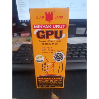 Dầu xoa bóp MINYAK URUT GPU thái lan 60ml