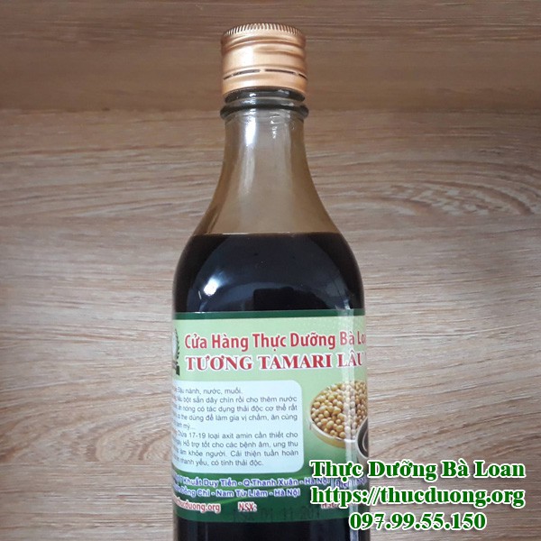 Tương tamari lâu năm Bà Loan 500ml