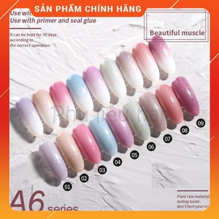 Sơn gel AS chính hãng chai đỏ mã A6 - 15ml (Lẻ màu)