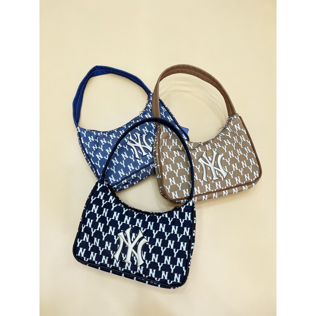 Túi Quai Xách Monogram Jacquard Hobo Bag 3 Màu Sắc B224