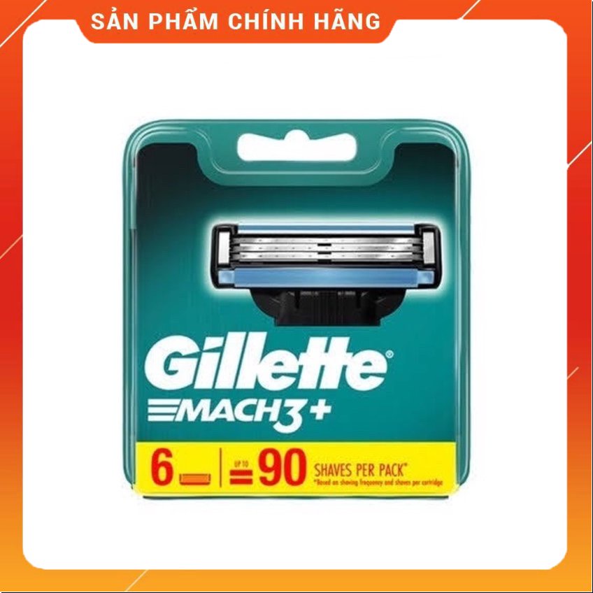 LƯỠI DAO CẠO RÂU GILLETTE MATCH 3  (Hộp 3 lưỡi/Hộp 6 lưỡi)