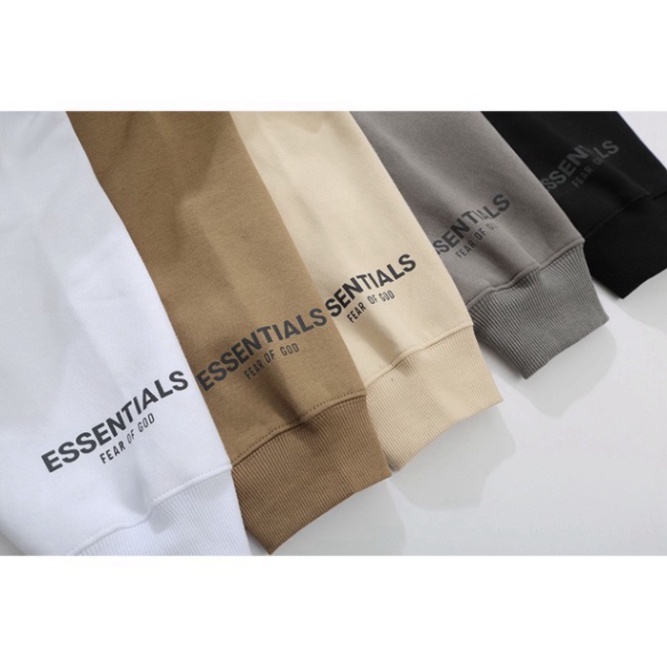 Áo Hoodie ESSENTIALS Chất Nỉ Dày Dặn From Rộng Phong Cách Thể Thao Cho Nam Và Nữ