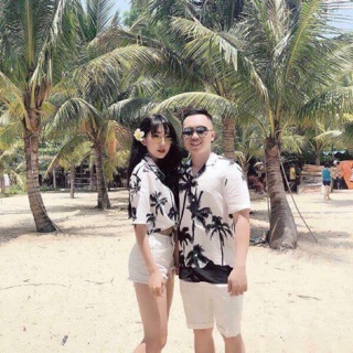 Áo đôi cây dừa hot hit/ ảnh thật shop chụp