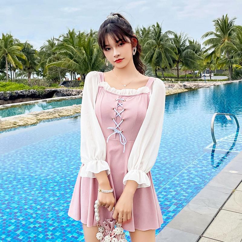 Đồ Bơi Nữ Một Mảnh Phong Cách Hàn Quốc 2021 | BigBuy360 - bigbuy360.vn