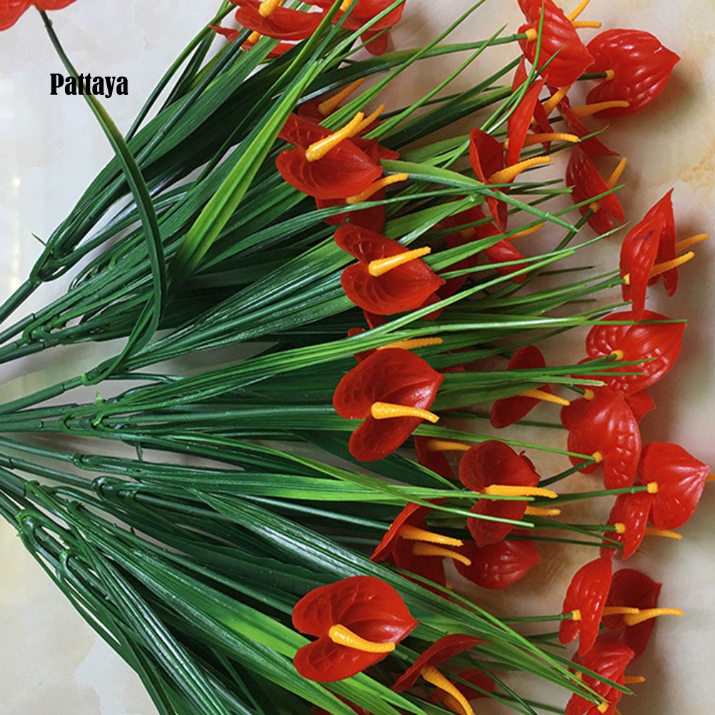 1 Bó Hoa Thạch Anh Tím Nhân Tạo Dùng Cho Trang Trí