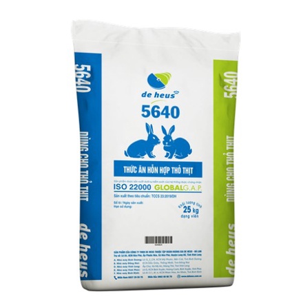 [ĐT] Cám thỏ hà lan de hues chất lượng cao tiêu chuẩn iso 2200
