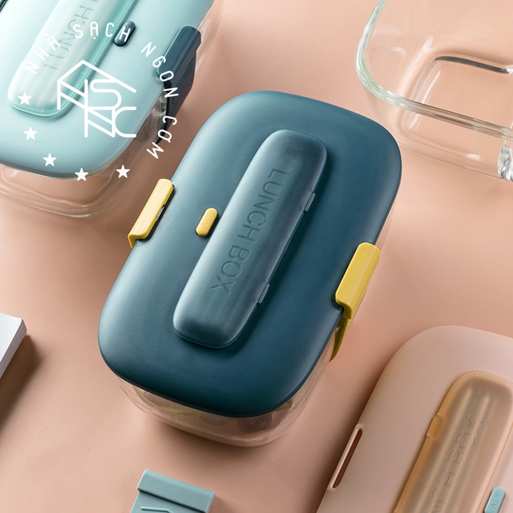 Hộp cơm thuỷ tinh kèm đũa SY2110