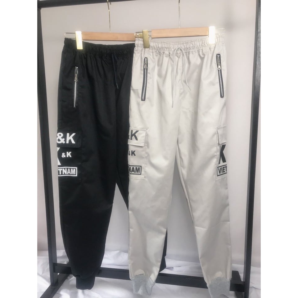 Quần Jogger Kaki Túi Hộp K &amp; K Việt Nam