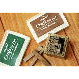 Pad mực cho con dấu gỗ màu cơ bản