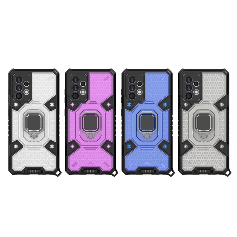 Ốp lưng chống sốc SPACE Giá Đỡ bằng kim loại cho Samsuung Galaxy A52s A32 A12 A71 A02s A72 A42 M52 M51 M31 M30s M21