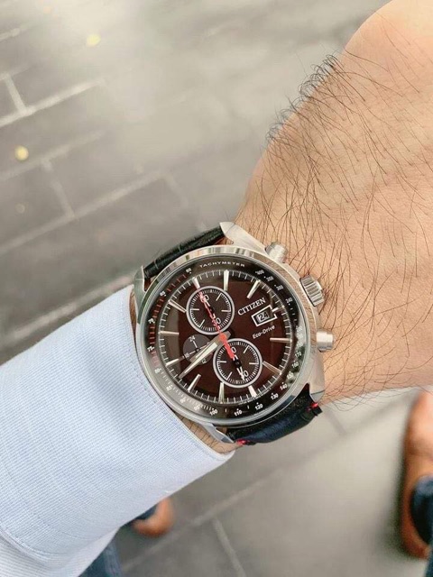 Đồng hồ nam Citi.zen Eco-Drive CA Chronograph Black