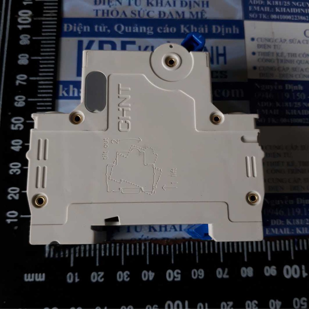 CB MCB AUTOMAX aptomat HÃNG CHINT ĐÓNG CẮT 2P 2 pha ĐÔI NXB-63Z 16A 20A 32A 40A 60A  kde3648