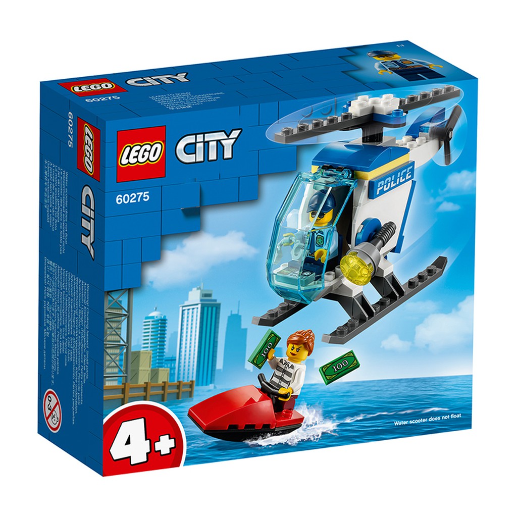 LEGO City Trực Thăng Truy Bắt Trên Biển 60275