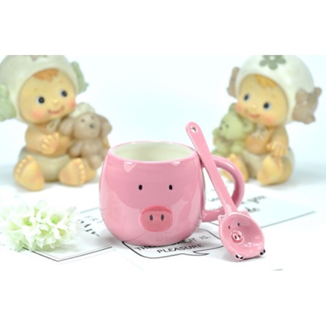 Bộ đồ ăn gốm hình thú 4 chi tiết